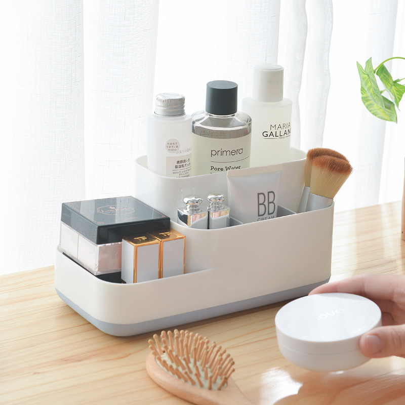 Luxury Skincare Organizer - Creative Makeup Organizer Box with Drawer