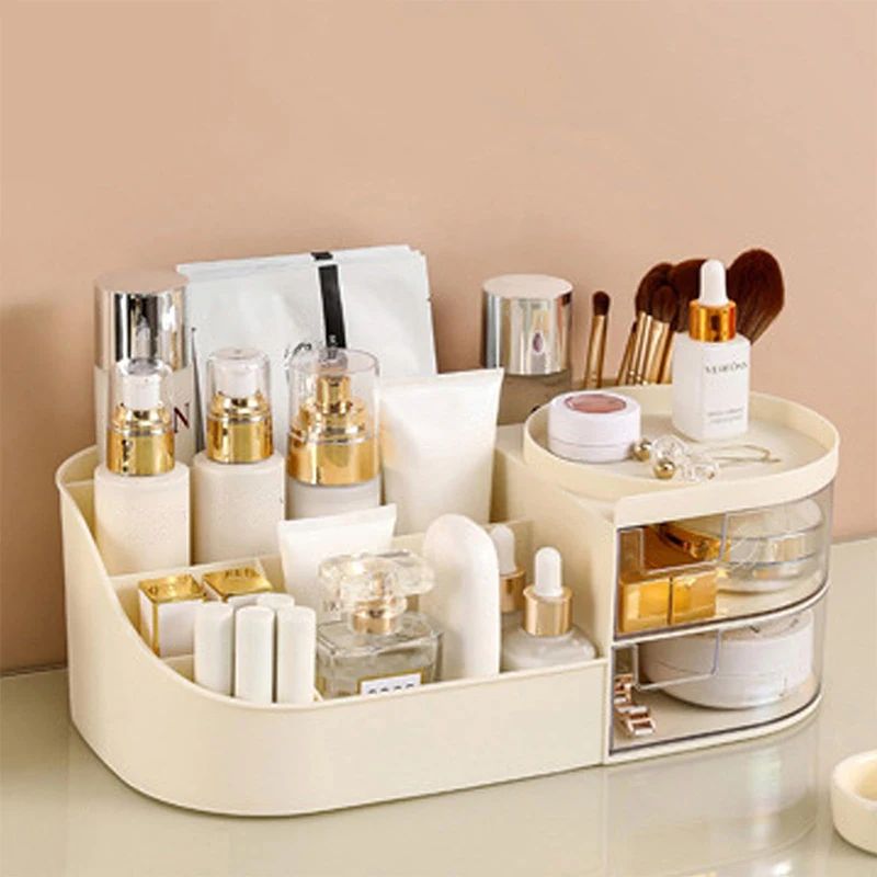 Large Capacity Cosmetic Storag - Luxury Skincare Organizer ulasan dan harga