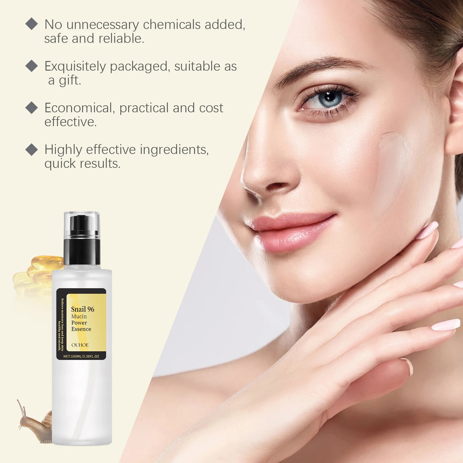 Precious Snail 96 Mucin Power  - Snail Secretion 96 ulasan dan harga
