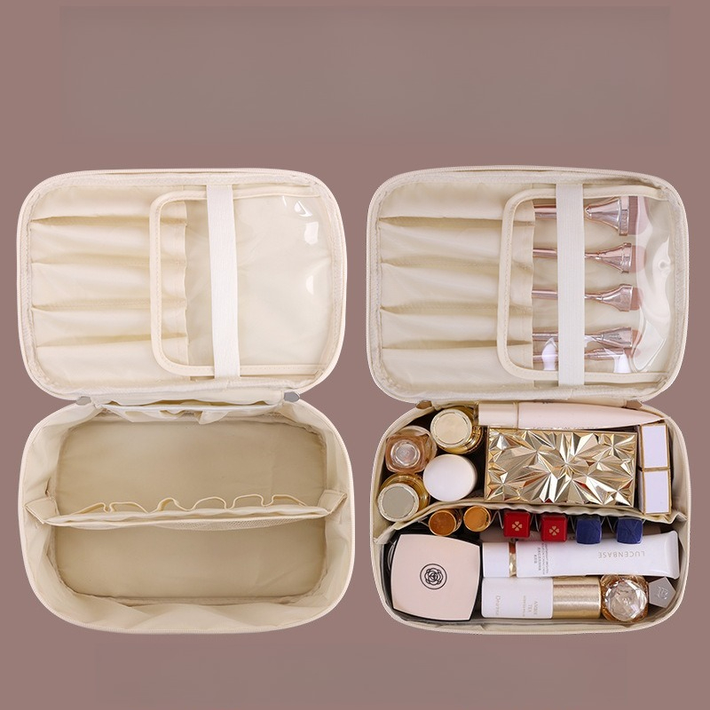 Luxury PU Makeup Bag for Women - Luxury Skincare Organizer ulasan dan harga
